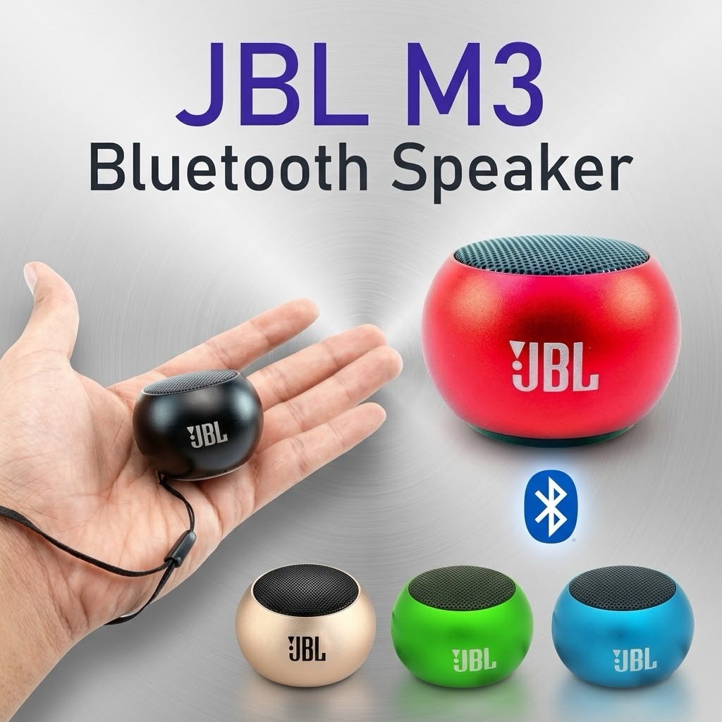 JBL M3 Mini Portable Bluetooth Speaker
